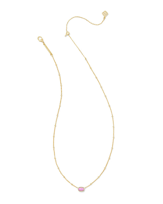 Kendra Scott Mini Elisa Fuchsia Magnesite Necklace