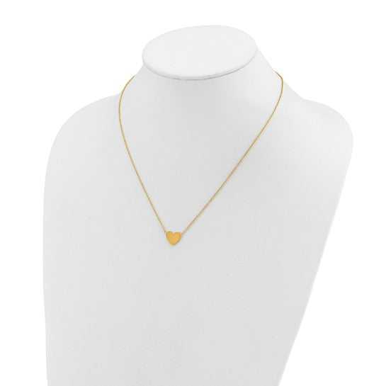 Yellow Plated Centered on Chain