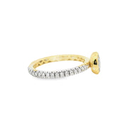 Diamond Pave Cluster Ring