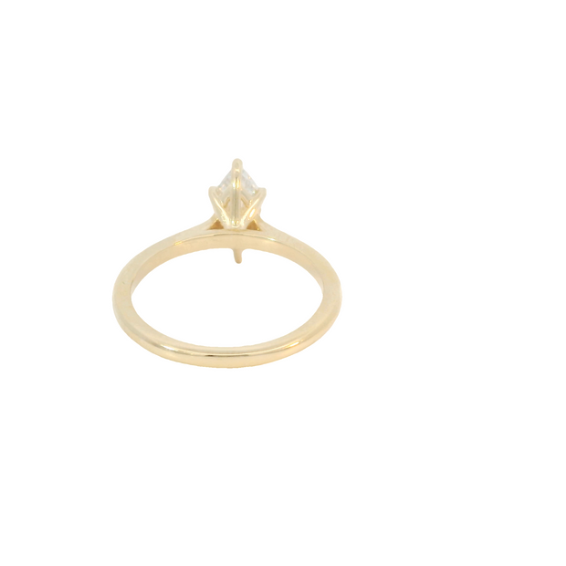 Yellow Gold Lab Grown Engagement Ring