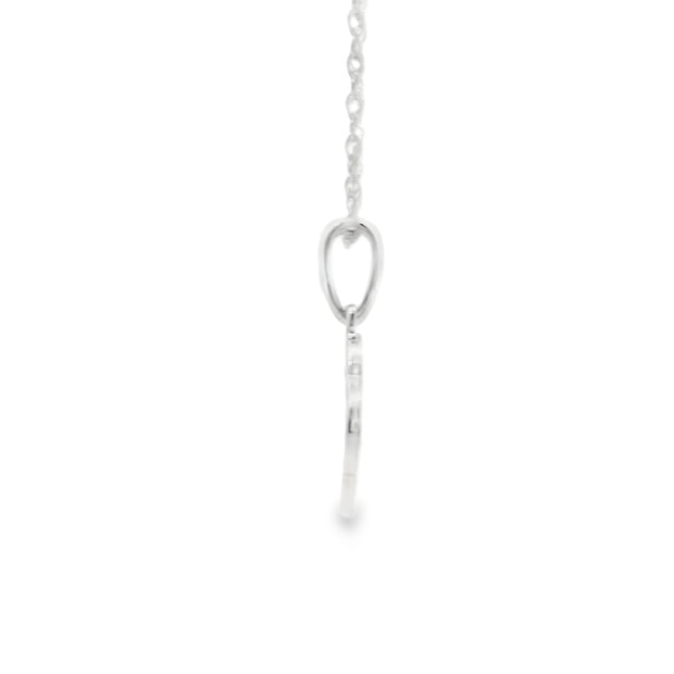 Diamond Pave Clover Pendant