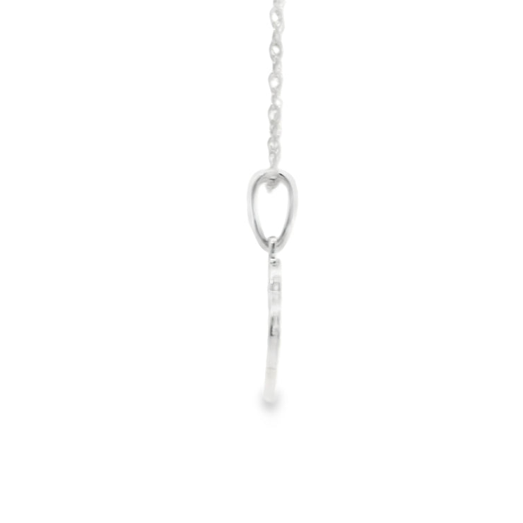 Diamond Pave Clover Pendant