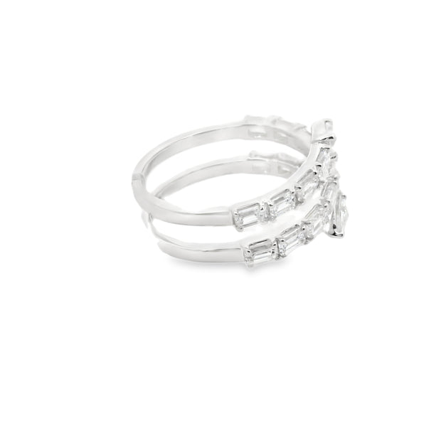 Three Row Wrap Ring