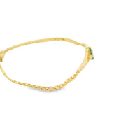 Emerald and Diamond Bracelet