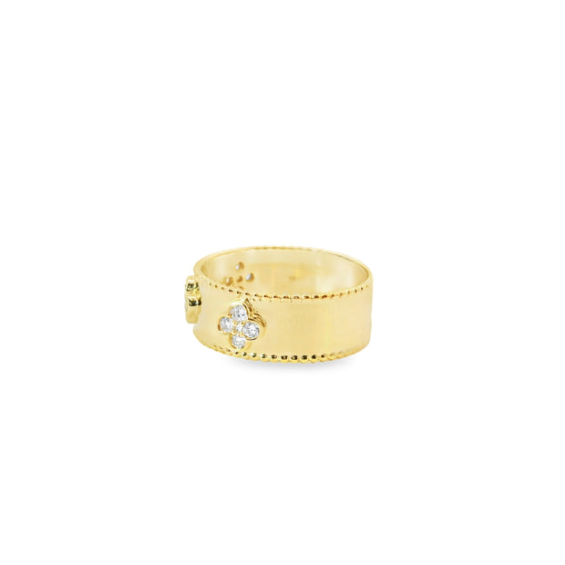 Diamond Clover Ring