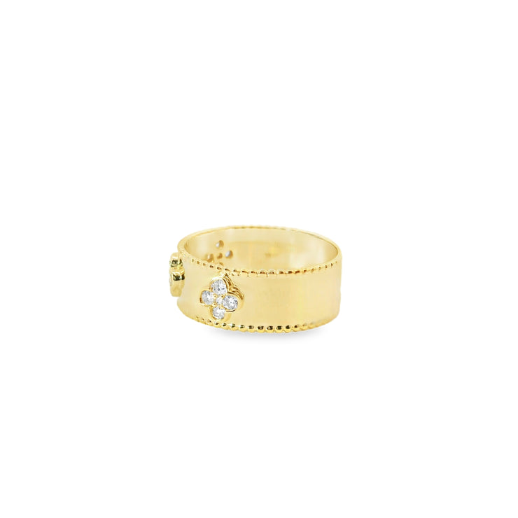 Diamond Clover Ring