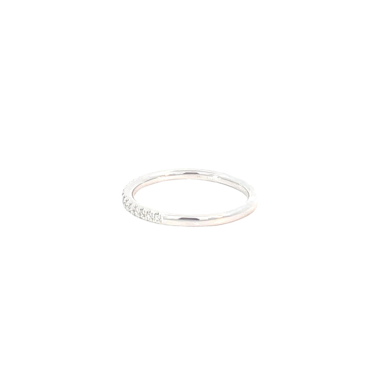 White Gold Lab Grown Diamond Band