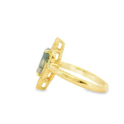 Moss Agate Ring