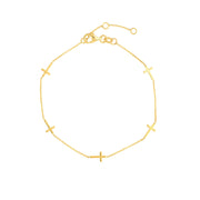 Cross Station Bracelet
