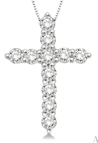 Diamond Cross Necklace