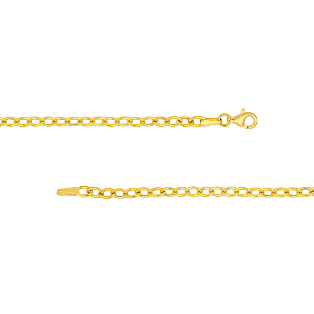 Graduated Open Link Necklace