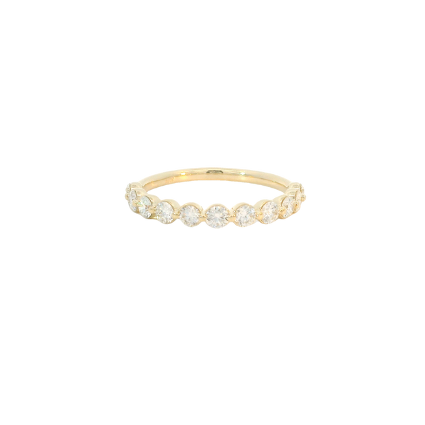 Yellow Gold Diamond Band