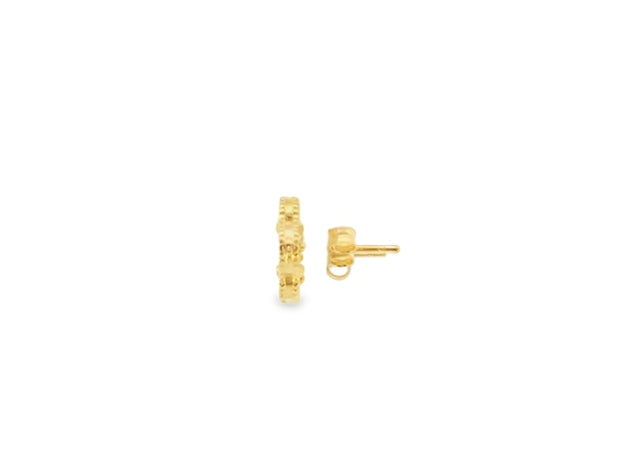 Clover Earrings in Mother of Pearl