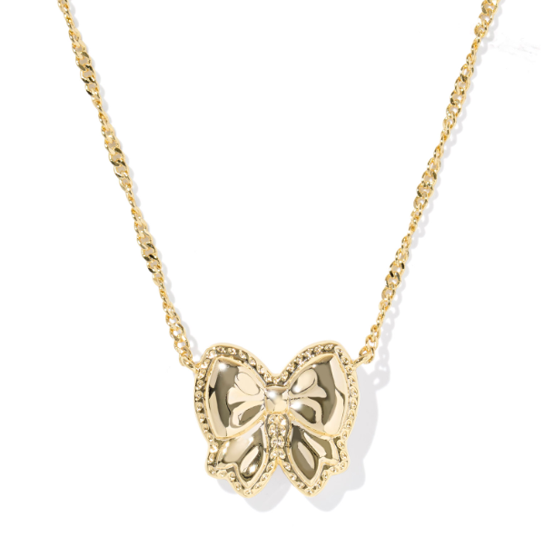 Kendra Scott Haley Bow Short Pendant Necklace