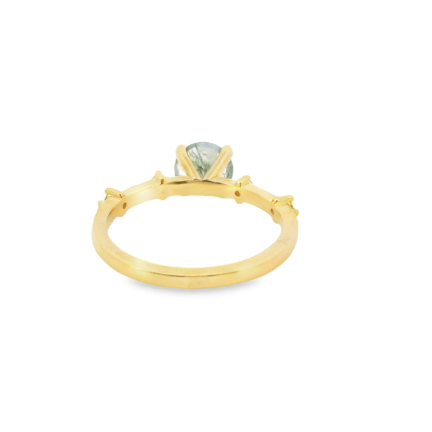 Moss Agate Ring