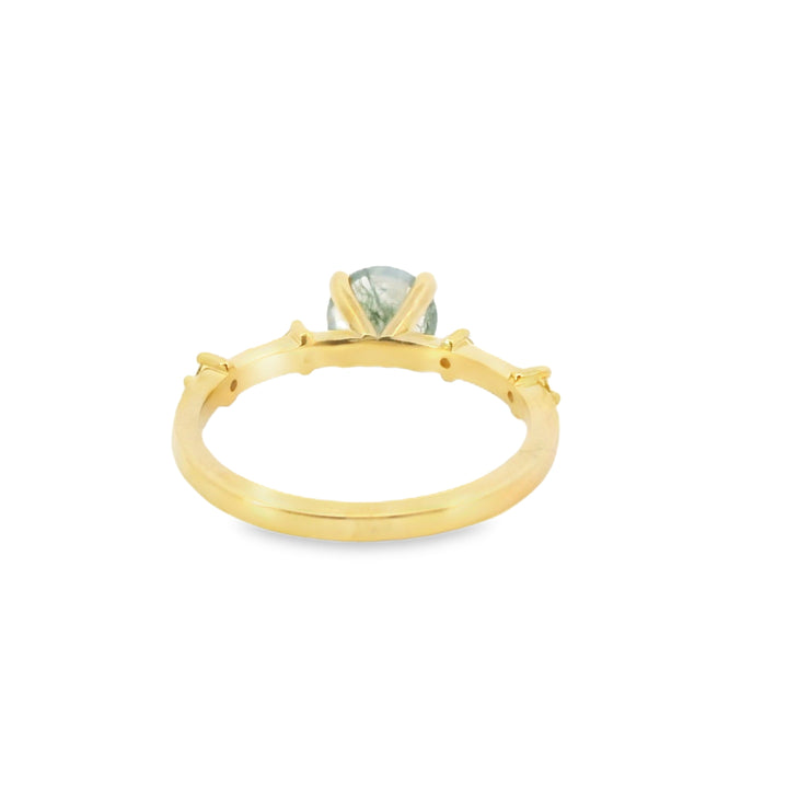 Moss Agate Ring