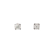 Diamond Solitaire Earrings