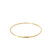 Yellow Gold Tube Bangle Bracelet