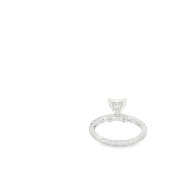 Radiant Lab Grown Diamond Engagement Ring