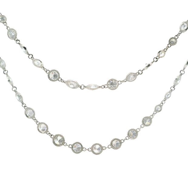 Diamonds by the Yard Station Necklace (27.46 TCW)