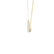 Diamond Smile Bar Pendant