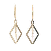 Diamonds Drop Earrings