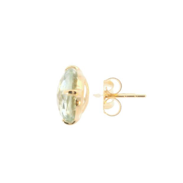 Prasiolite Solitaires