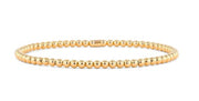 Couture 18K  Gold Bead Stretch Bracelet