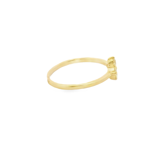 Diamond Clover Ring