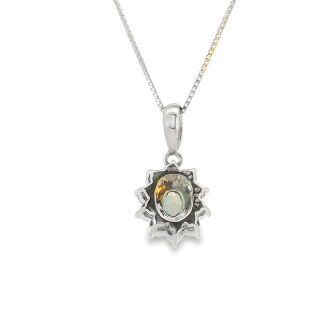 Alexandrite and Diamond Necklace