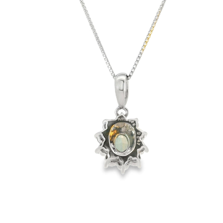 Alexandrite and Diamond Necklace