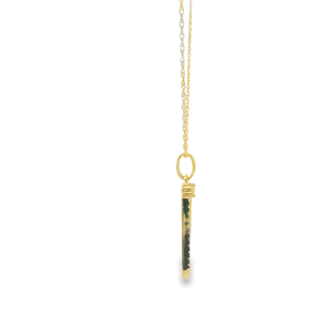Double Diamond Bar Dangle