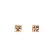 Morganite Studs
