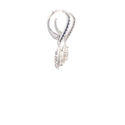 Lab Grown Diamonds Halo Earrings