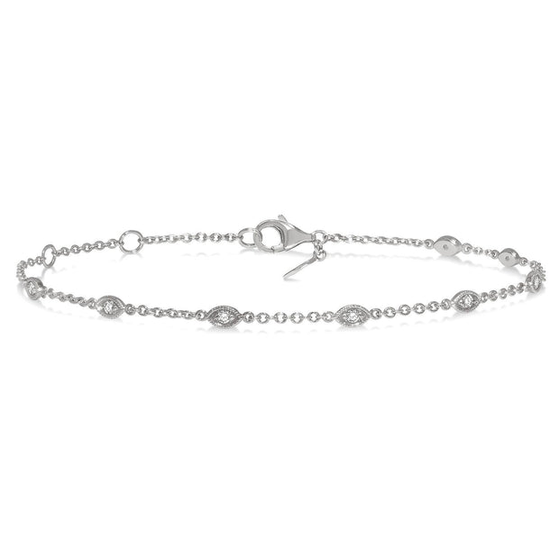 Diamond Station Bracelet