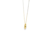 Diamond Pave Clover Frame Pendant