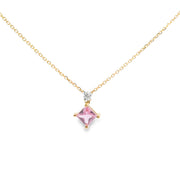 Pink Sapphire Pendant