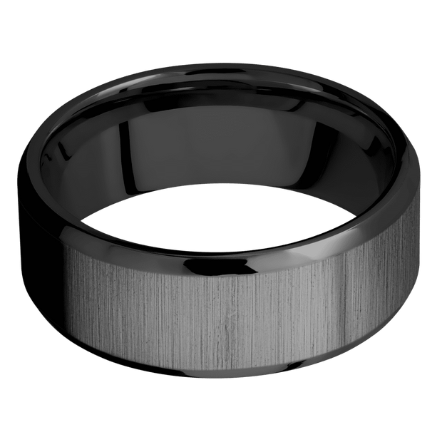 Zirconium + Crosssatinblack , Polish Finish