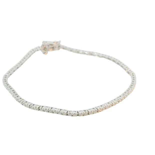 1 CT Lab Grown Tennis Bracelet