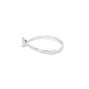 Two Stone Wave Ring