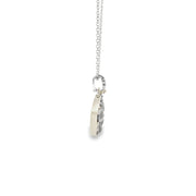 Salt and Pepper Diamond Pendant