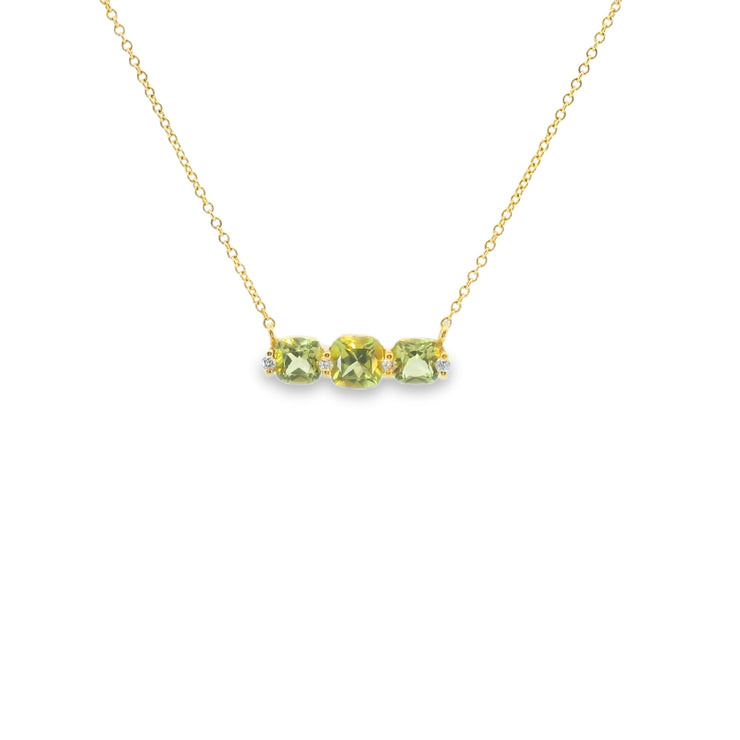 Peridot Trio Pendant