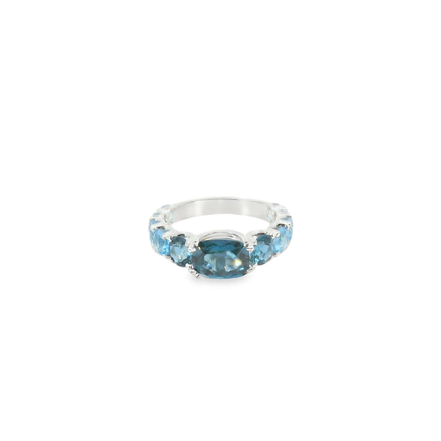 Blue Topaz Ring