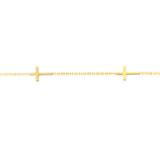 Cross Station Bracelet