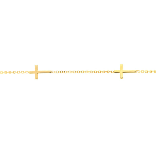 Cross Station Bracelet