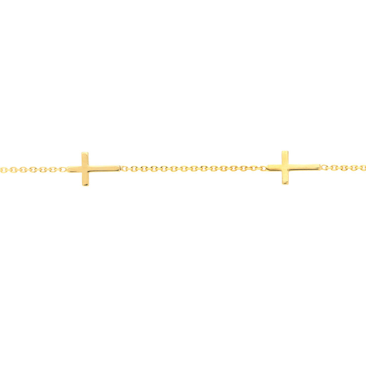 Cross Station Bracelet