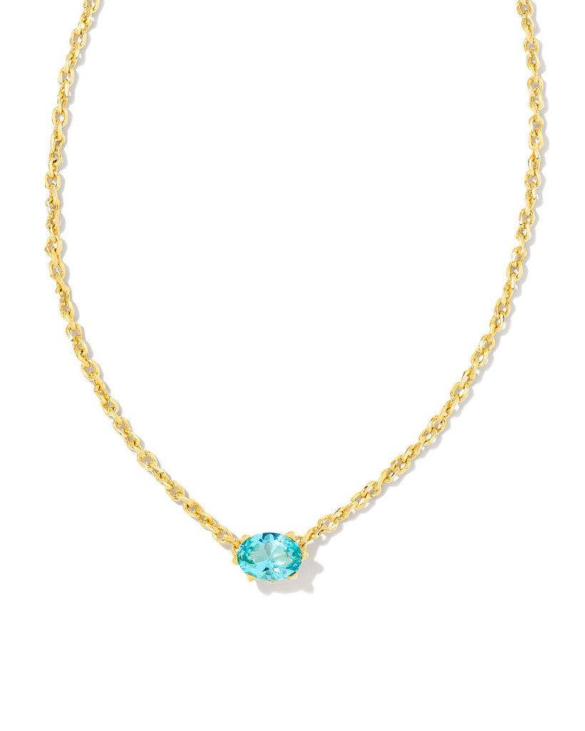 Kendra Scott Cailin March Birthstone Necklace – Herzog Jewelers