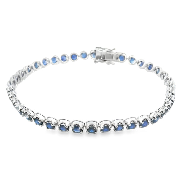 Sapphire Tennis Bracelet