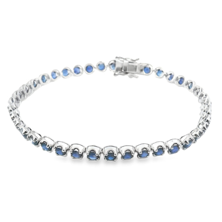 Sapphire Tennis Bracelet