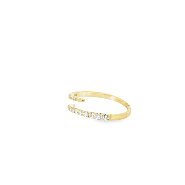 Diamond Twist Ring
